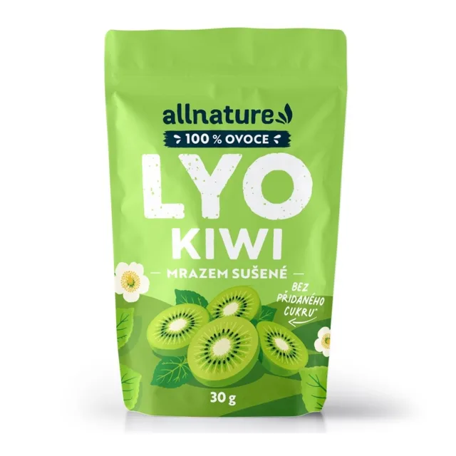 Allnature Kiwi sušené mrazem 30 g