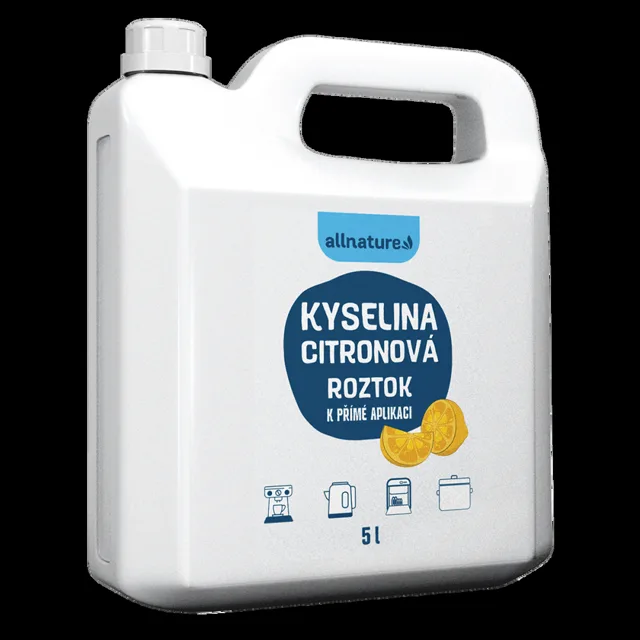 ALLNATURE Kyselina citronová roztok 5000 ml