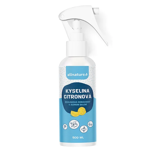 ALLNATURE Kyselina citronová ve spreji 500 ml