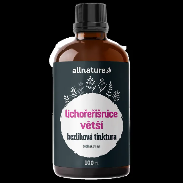ALLNATURE Lichořeřišnice větší bezlihová tinktura 100 ml