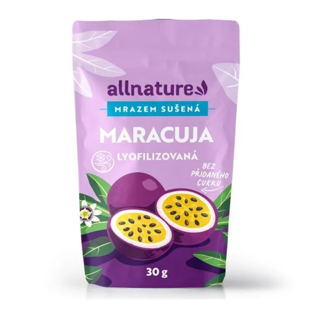 Allnature Maracuja sušená mrazem kostky 30 g