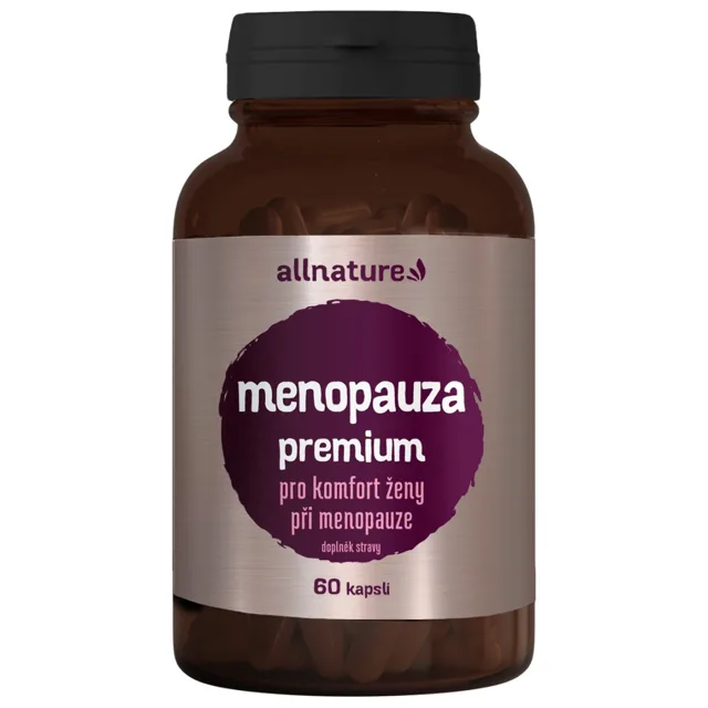 Allnature Menopauza Premium 60 kapslí