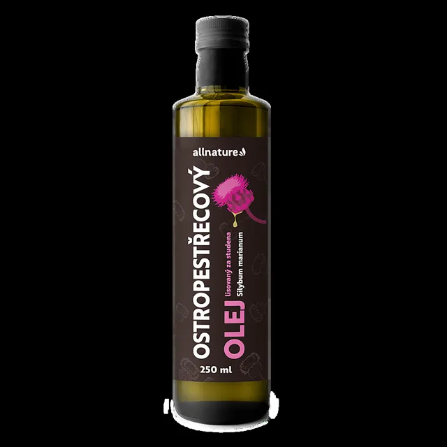 ALLNATURE Ostropestřecový olej 250 ml