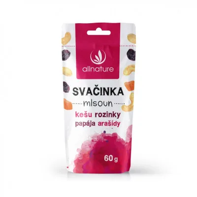 Allnature Směs svačinka Mlsoun 60g