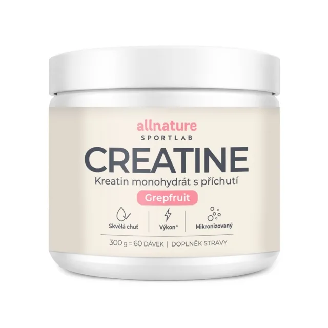 Allnature Sportlab Creatine monohydrát grep 300 g