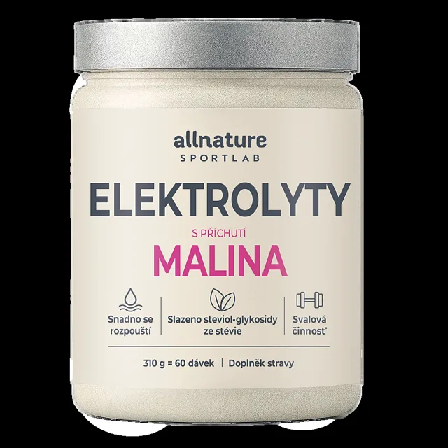 ALLNATURE Sportlab elektrolyty malina 310 g