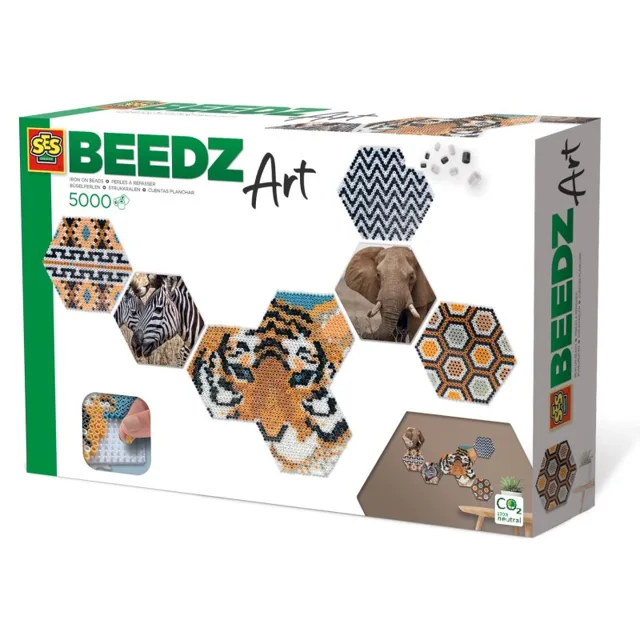 Alltoys Kreativní korálková sada Hex Safari