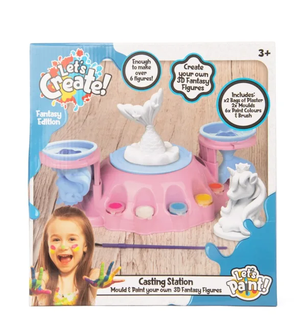 Alltoys Kreativní sada na výrobu a malování figurky jednorožce