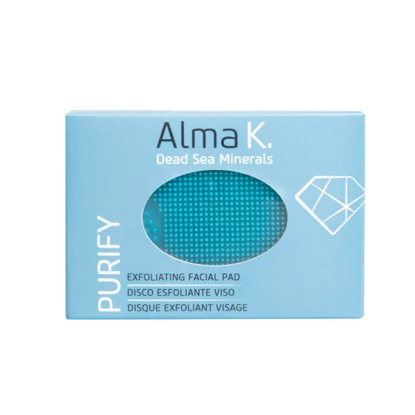 Alma K. Exfoliating Facial Pad čisticí houbička na obličej, silikonová 1 ks