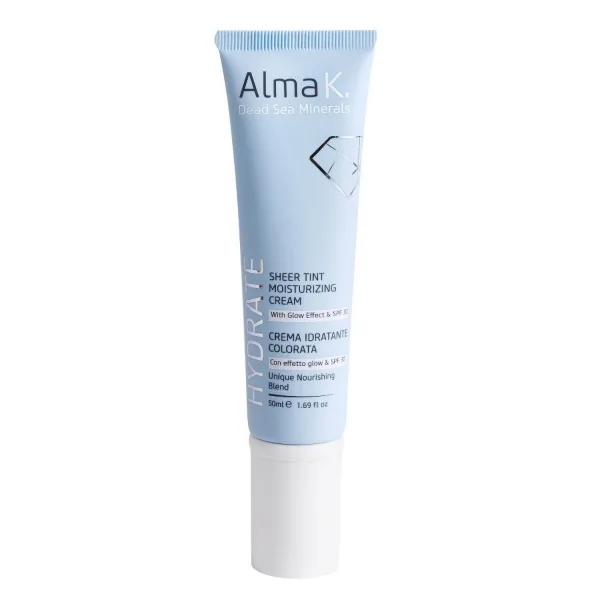 Alma K. Sheer Tint Moisturizing Cream with Glow Effect&SPF30 hydratační krém 50 ml
