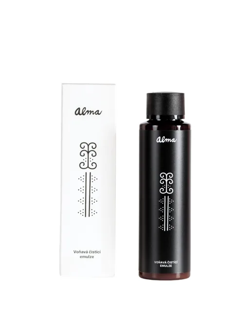 Alma Voňavá čistící emulze s vanilkou, Tonka boby a Allantoinem 100 ml