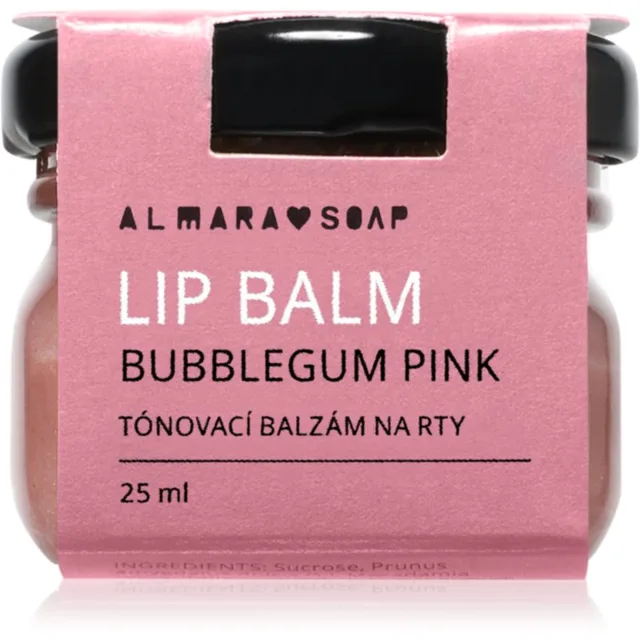 Almara Soap Balm balzám na rty Bubblegum Pink 25 ml