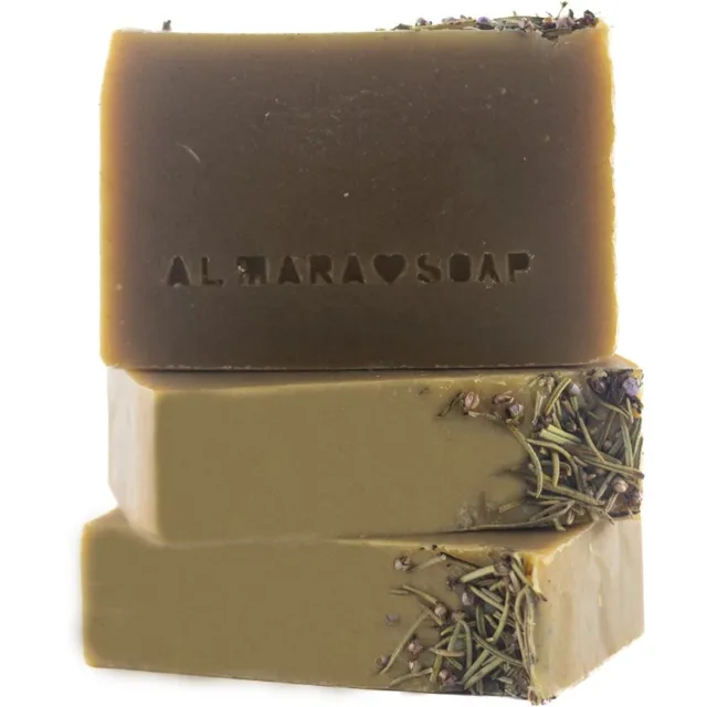 Almara Soap Hair Care Clean Hair tuhý šampon pro citlivou vlasovou pokožku 90 g