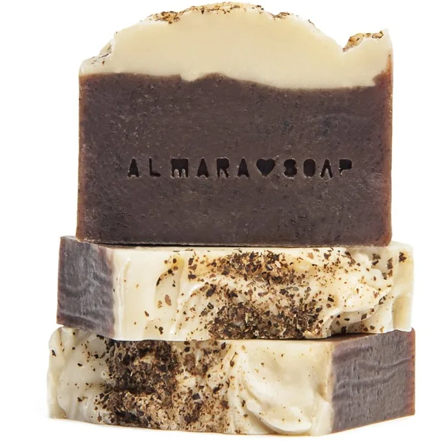 Almara Soap Hair Care Fresh Hair tuhý šampon pro jemné a mastné vlasy 90 g