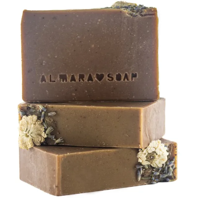 Almara Soap Hair Care Strong Hair tuhý šampon proti vypadávání vlasů 90 ml