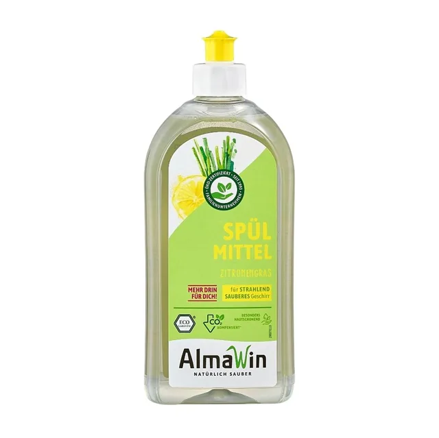 ALMAWIN Prostředek na nádobí s citronovou trávou 1 l