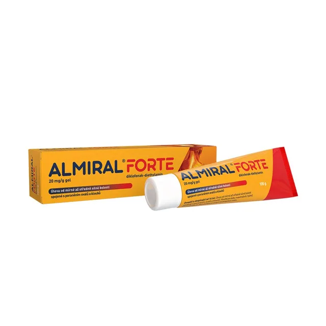 Almiral Forte 20 mg/g gel 100 g