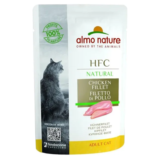 Almo Cat Nature Classic kapsa kuřecí fillet 55 g