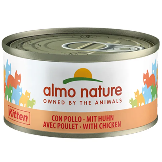 Almo Nature 6 x 70 g - tuňák a kukuřice