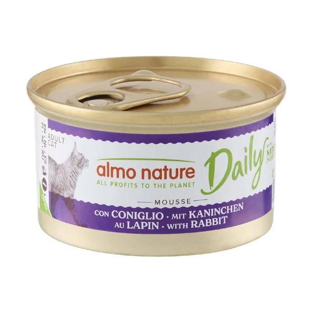 Almo Nature Daily Menu 12 x 85 g - Pěna s králíkem