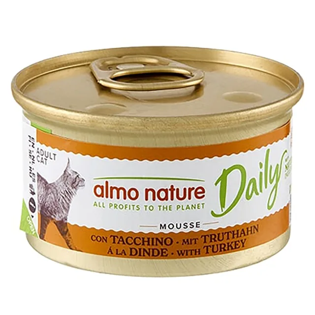 Almo Nature Daily Menu 6 x 85 g - Pěna s krůtou