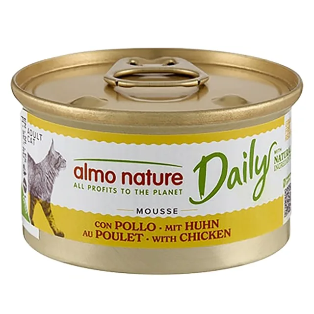 Almo Nature Daily Menu 6 x 85 g - Pěna s kuřetem