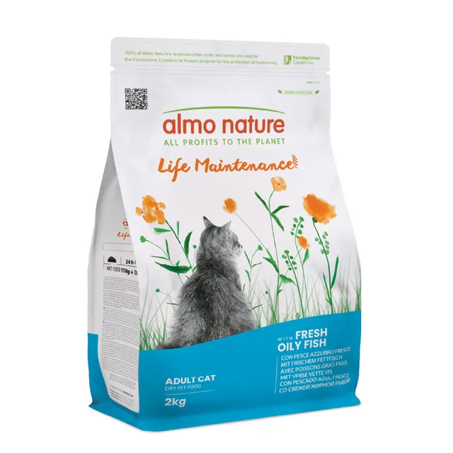 Almo Nature Functional Life Maintenance tučné ryby a rýže - 2 kg