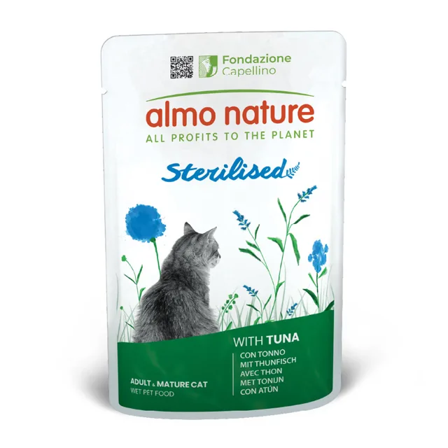 Almo Nature Functional Sterilised - 6 x 70 g s tuňákem