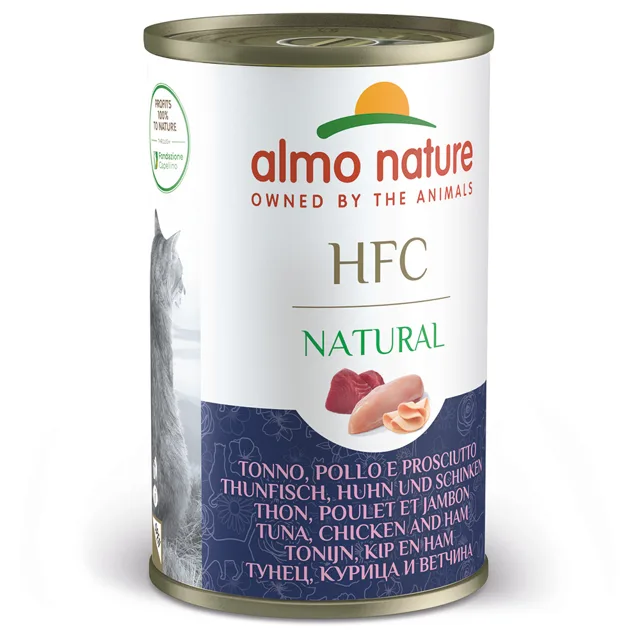 Almo Nature HFC 6 x 140 g -  Tuňák & kuře