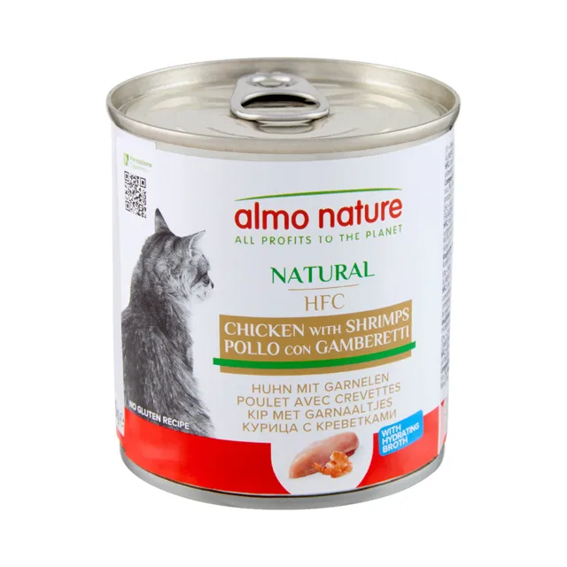 Almo Nature HFC 6 x 280 g - Kuře & krevety
