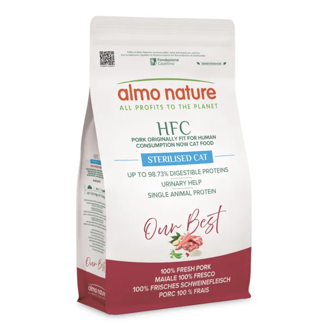 Almo Nature HFC Adult Sterilized vepřové - 1,2 kg