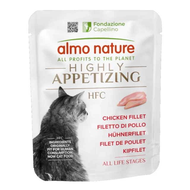 Almo Nature HFC Highly Appetizing 6 x 50 g - kuřecí filet