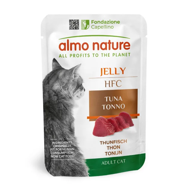 Almo Nature HFC Jelly kapsička 6 x 55 g - tuňák