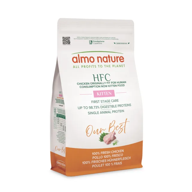 Almo Nature HFC Kitten kuřecí - 1,2 kg