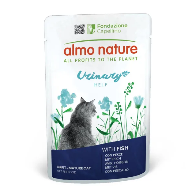 Almo Nature Holistic Urinary Help - 6 x 70 g s rybou