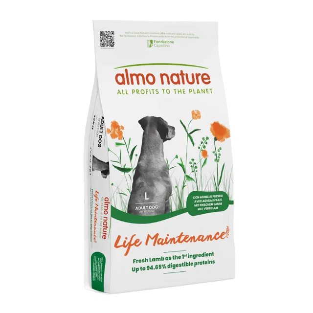 Almo Nature Large Adult Lamb & Rice - Výhodné balení 2 x 12 kg