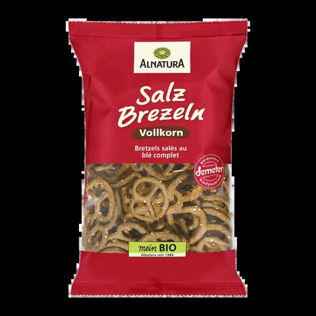 Alnatura BIO Celozrnné slané preclíky 125 g
