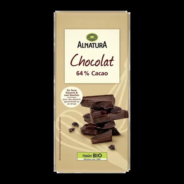 Alnatura BIO Čokoláda na vaření 64% 150 g