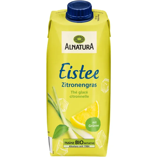Alnatura BIO Ledový čaj citronová tráva a štáva 500 ml