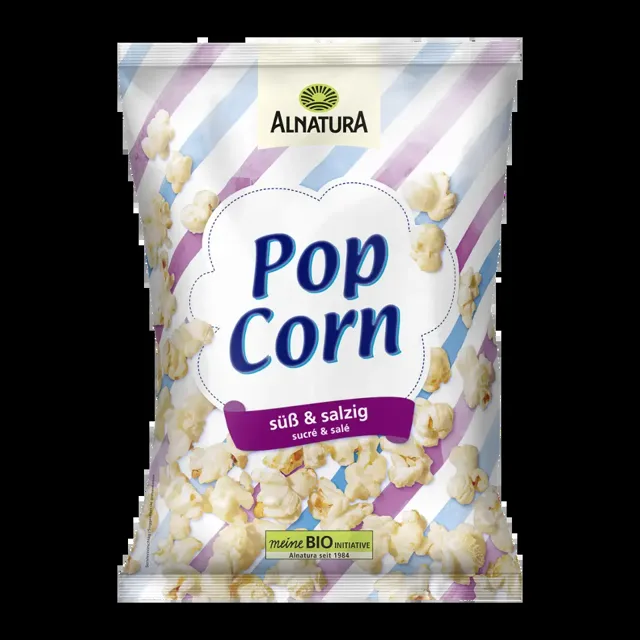 Alnatura BIO popcorn sladký a slaný 80 g