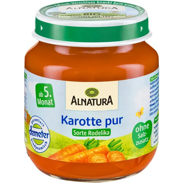 Alnatura BIO Příkrm s mrkví 125 g