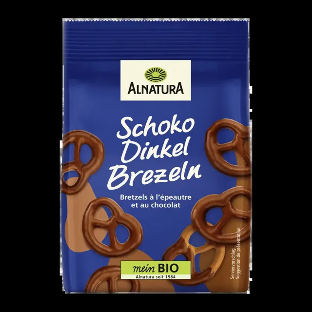 Alnatura BIO Špaldové preclíky v čokoládě 100 g