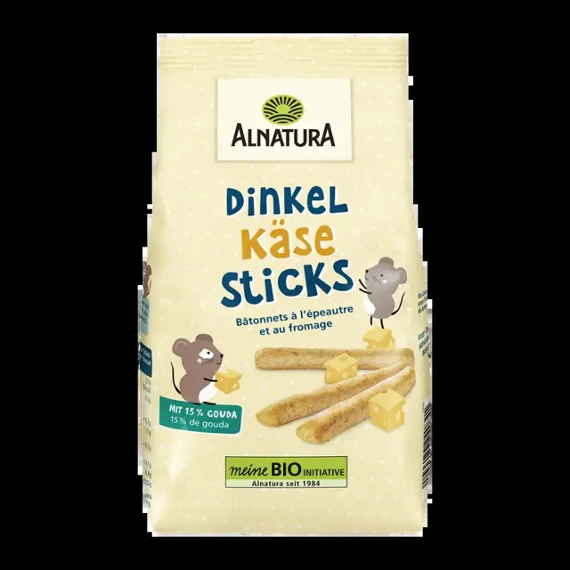 Alnatura BIO špaldové tyčinky se sýrem 80 g