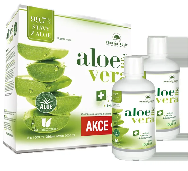 AloeVeraLife šť.ALOE 99.7%1000ml 1+1