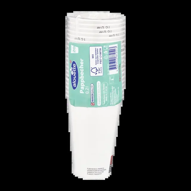 alouette Party pohárky papírové 0,2 l 20 ks
