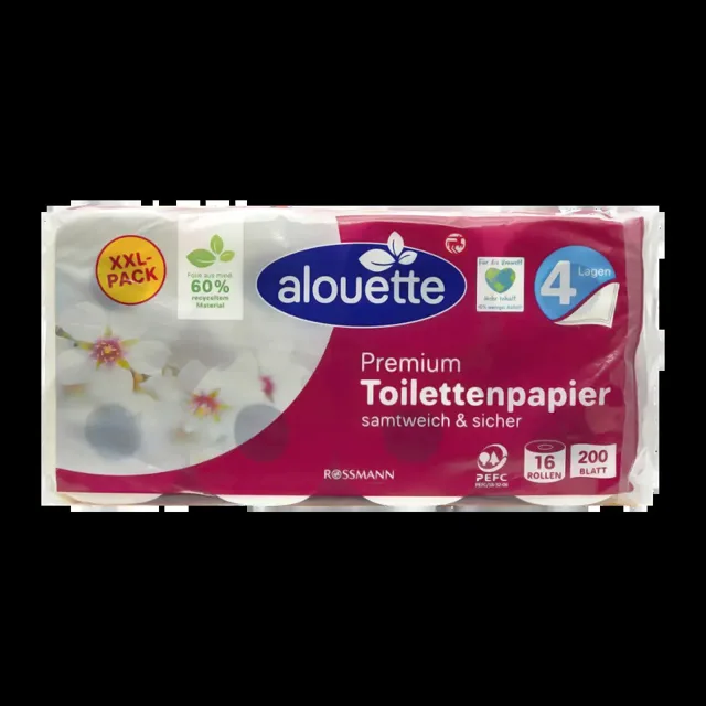 alouette Toaletní papír Premium 4vrstvý XXL