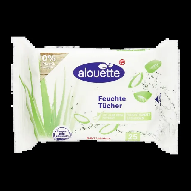 alouette Vlhčené ubrousky  25 ks