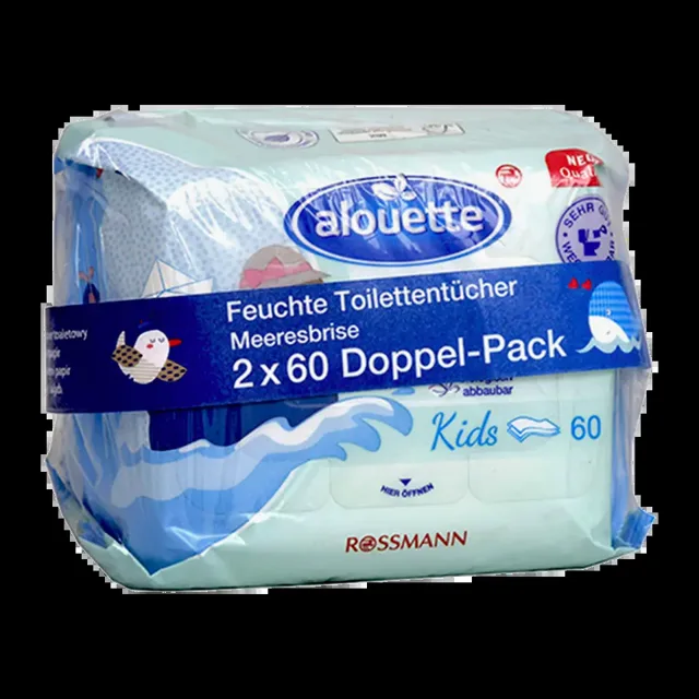 alouette Vlhčený toaletní papír  120 ks