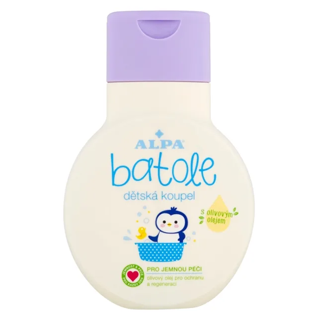 ALPA Batole Dětská koupel s olivovým olejem 200 ml