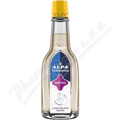 Alpa francovka bylinková s kostivalem 60ml